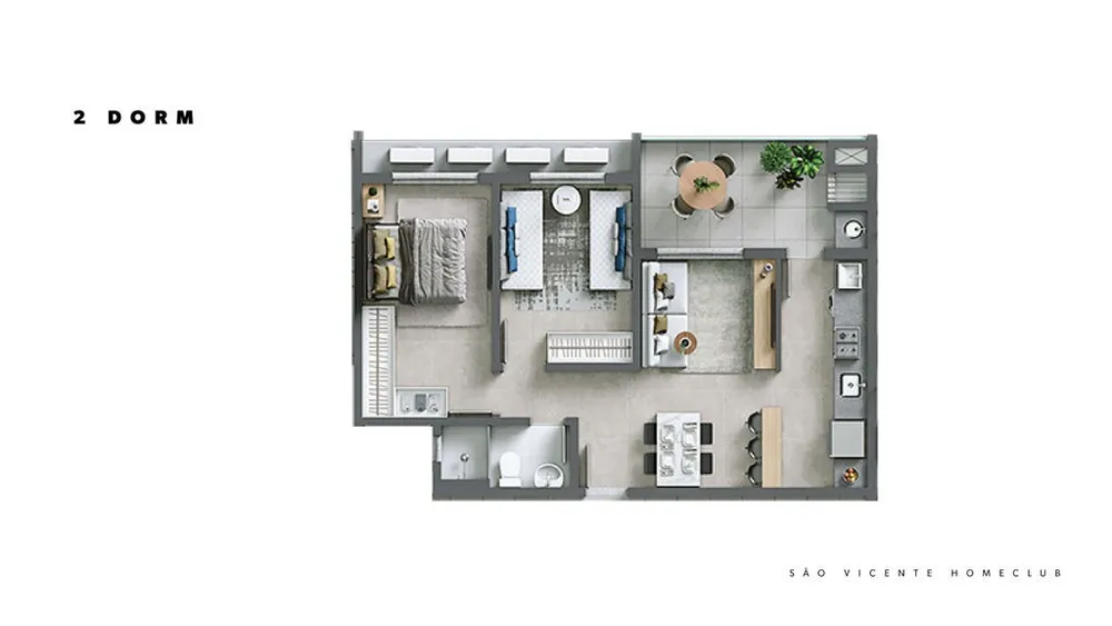 Apartamento, 2 quartos, 58 m² - Foto 10