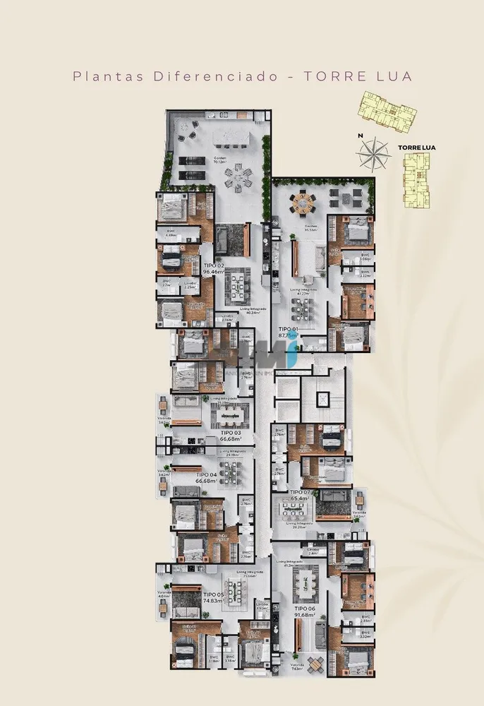 Apartamento, 2 quartos, 76 m² - Foto 8