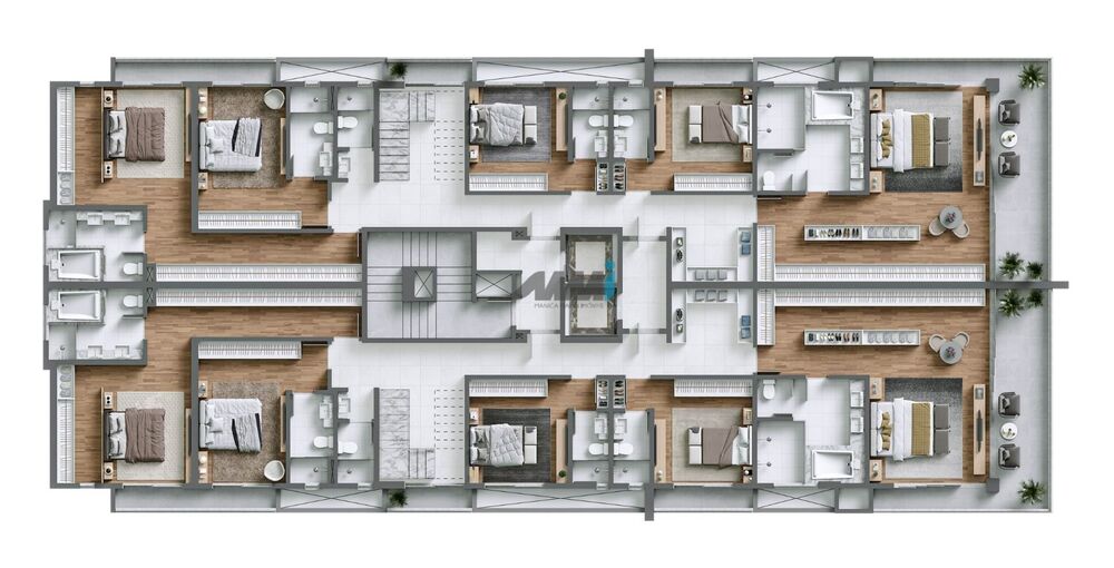Apartamento, 4 quartos, 226 m² - Foto 1