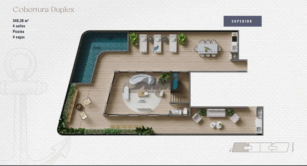 Apartamento, 3 quartos, 173 m² - Foto 16
