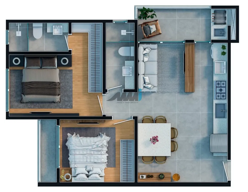 Apartamento, 3 quartos, 79 m² - Foto 14