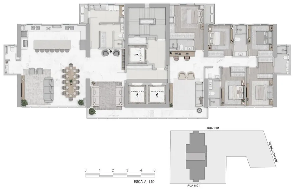 Apartamento, 5 quartos, 298 m² - Foto 8