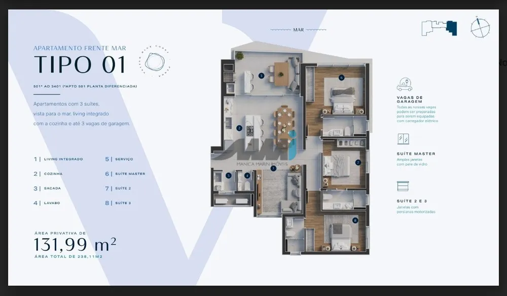 Apartamento, 3 quartos, 131 m² - Foto 24