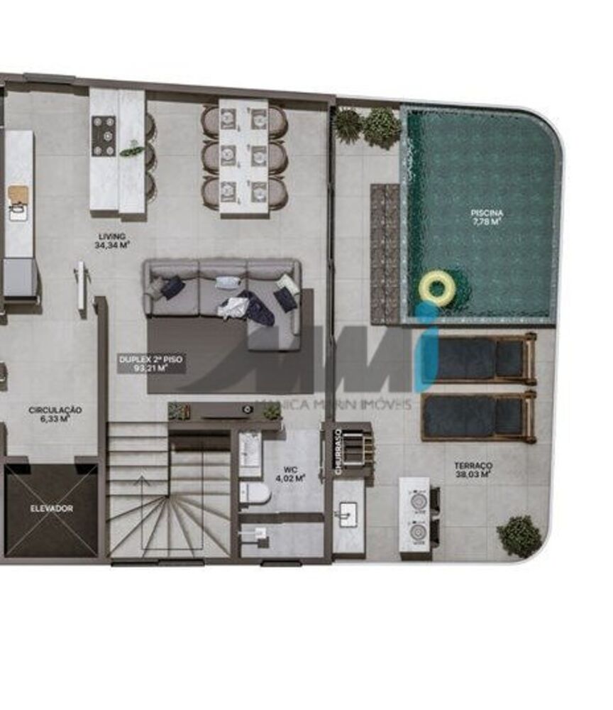 Cobertura, 4 quartos, 192 m² - Foto 4