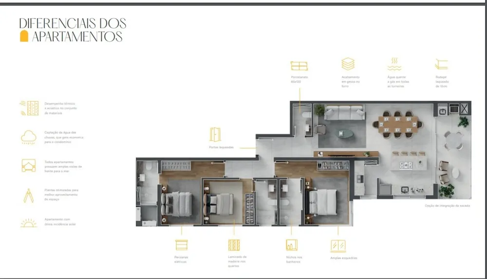 Apartamento, 3 quartos, 122 m² - Foto 7