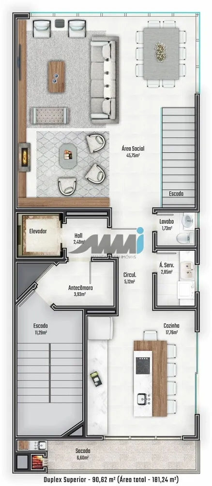 Apartamento, 2 quartos, 90 m² - Foto 12