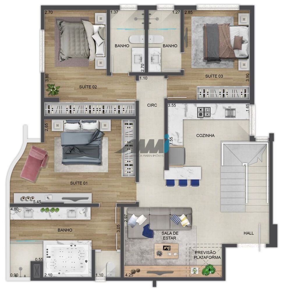 Apartamento, 3 quartos, 121 m² - Foto 16
