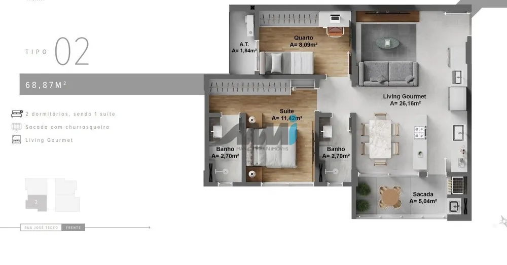 Apartamento, 3 quartos, 87 m² - Foto 12