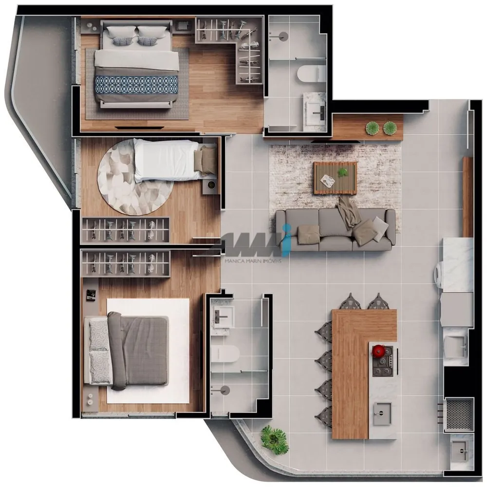 Apartamento, 3 quartos, 80 m² - Foto 14