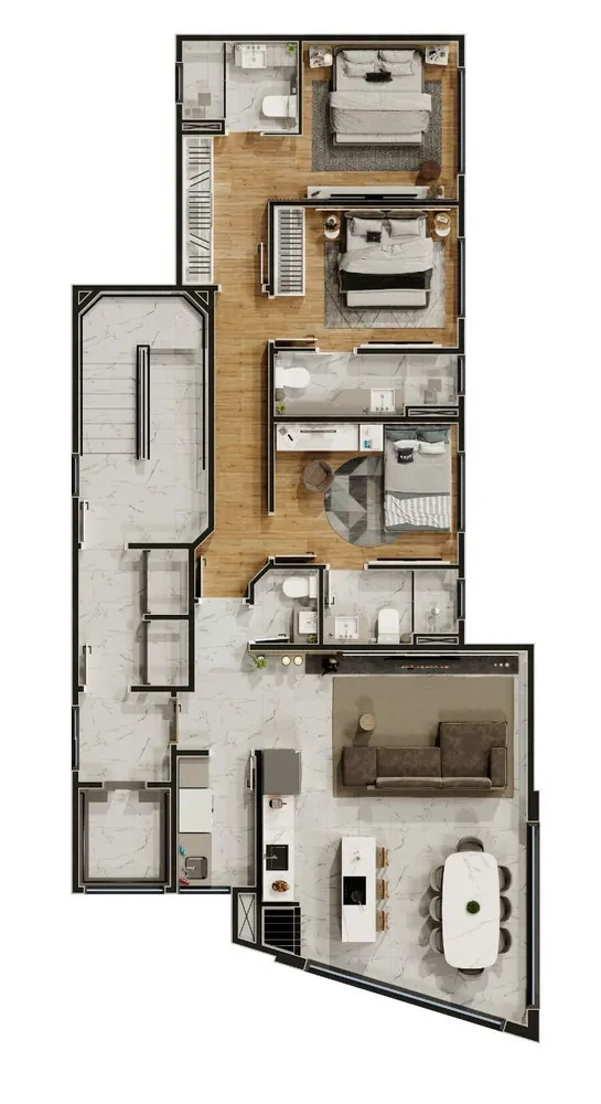 Apartamento, 3 quartos, 100 m² - Foto 16
