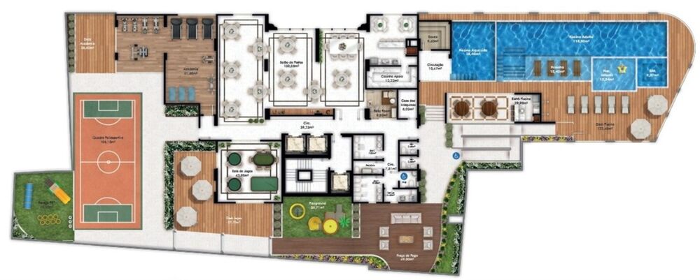 Cobertura, 5 quartos, 338 m² - Foto 4