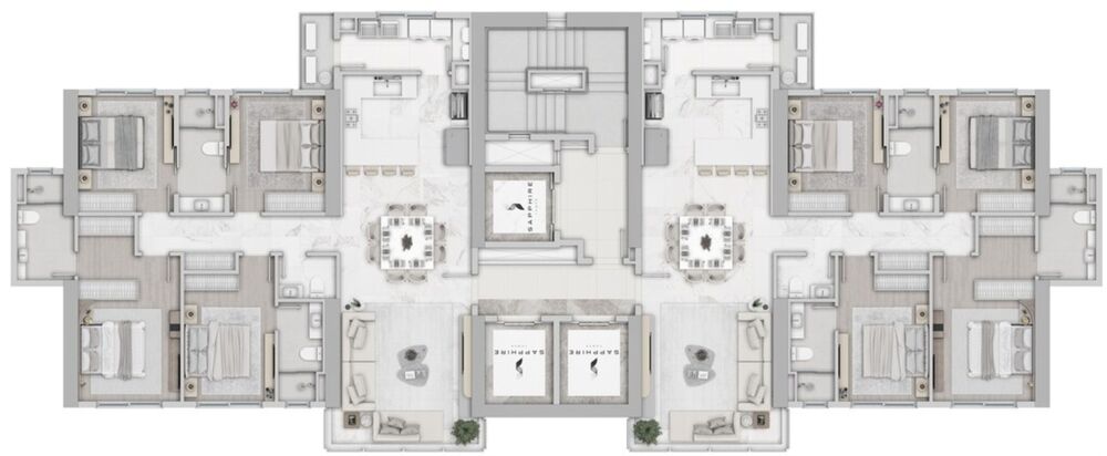 Cobertura, 5 quartos, 298 m² - Foto 8