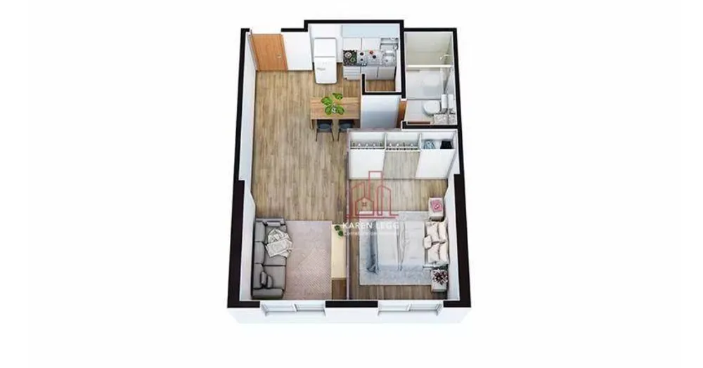 Apartamento, 1 quarto, 43 m² - Foto 5