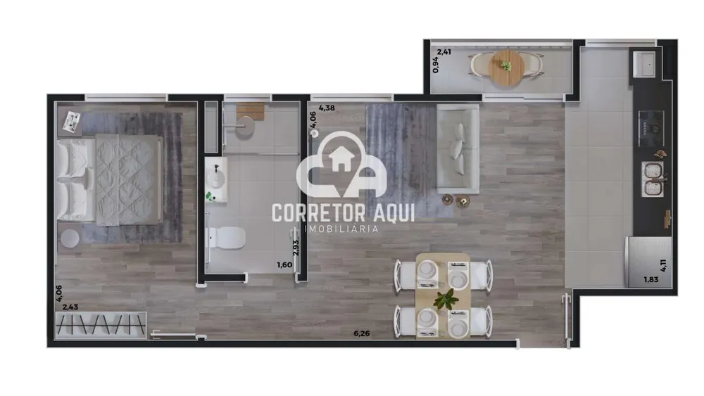 Apartamento, 2 quartos, 49 m² - Foto 11