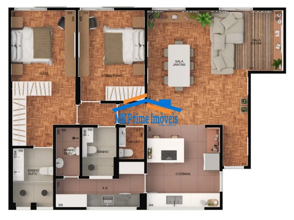 Apartamento, 2 quartos, 143 m² - Foto 10