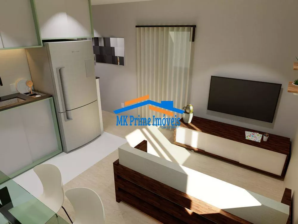 Apartamento à venda com 2 quartos, 45m² - Foto 2