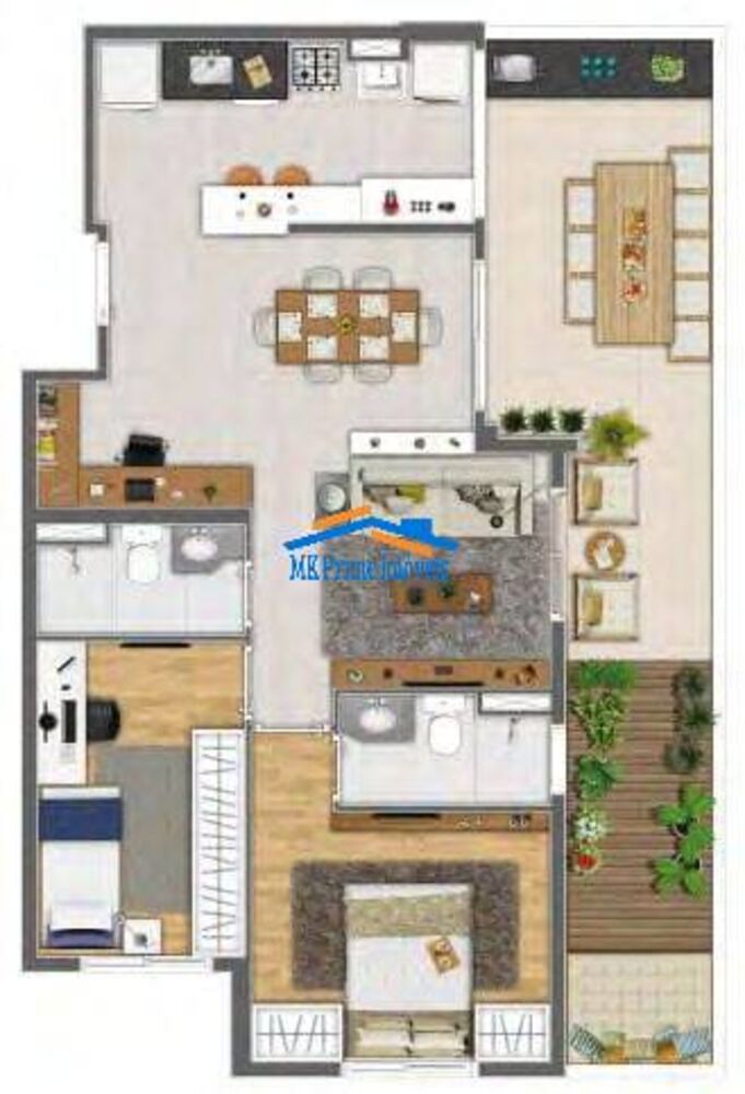 Apartamento à venda com 3 quartos, 66m² - Foto 11