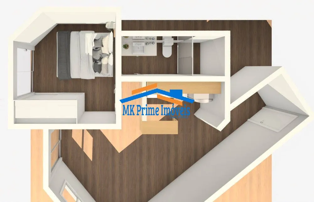 Apartamento, 1 quarto, 43 m² - Foto 7