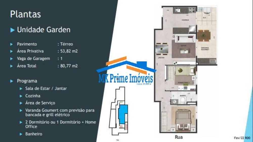 Apartamento, 2 quartos, 53 m² - Foto 3