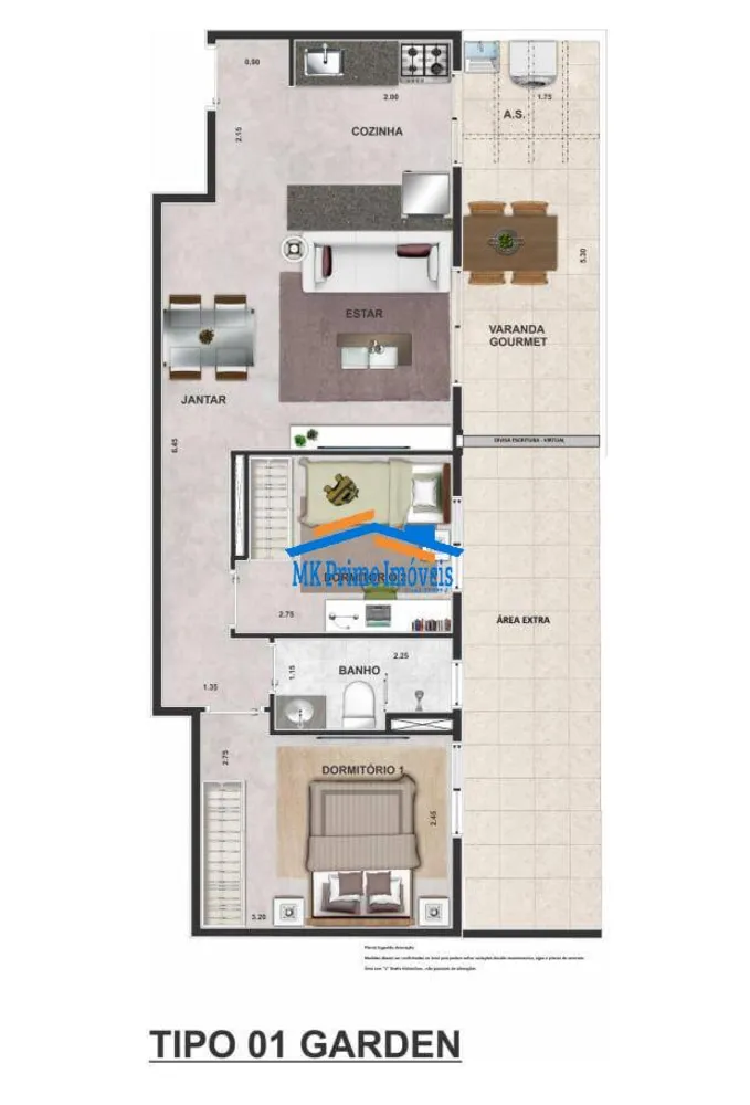 Apartamento, 2 quartos, 62 m² - Foto 7