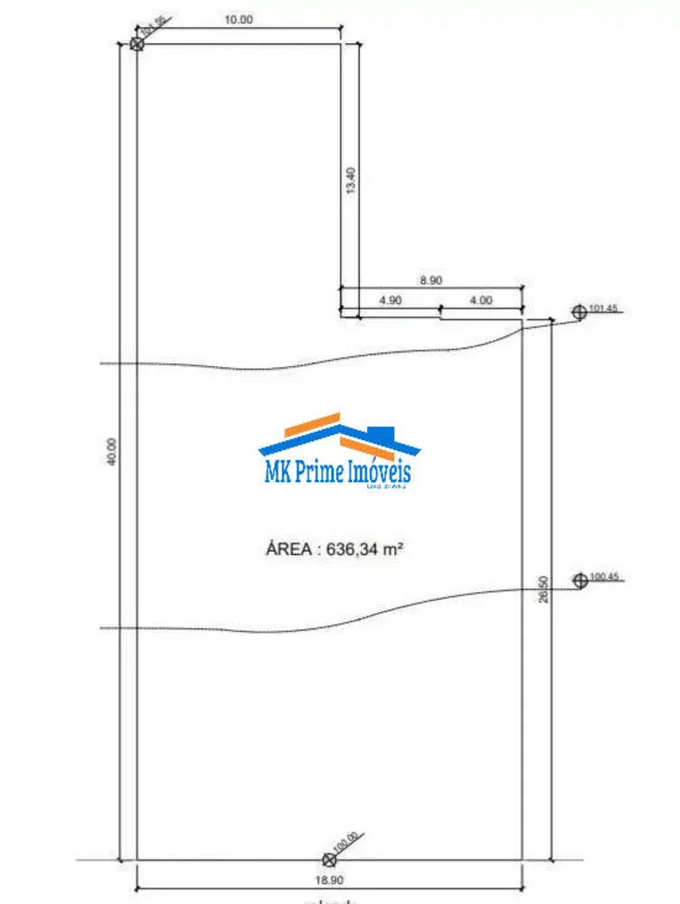 Terreno, 612 m² - Foto 3