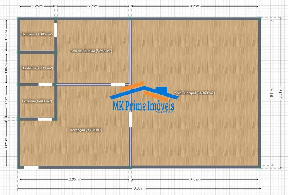 Sala-Conjunto, 50 m² - Foto 8