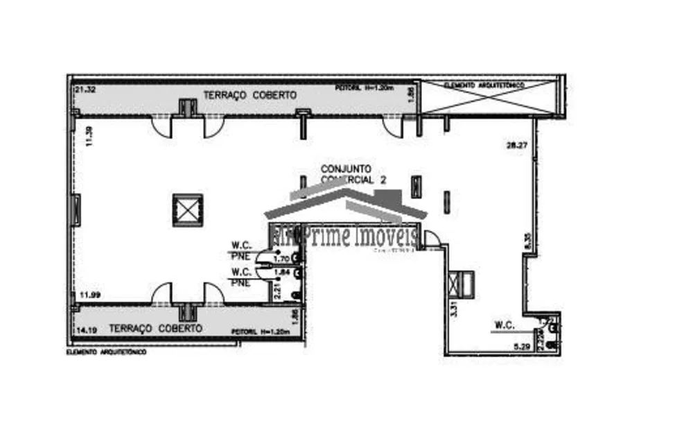 Sala-Conjunto, 396 m² - Foto 1
