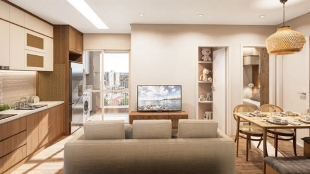 Apartamento, 2 quartos, 35 m² - Foto 3