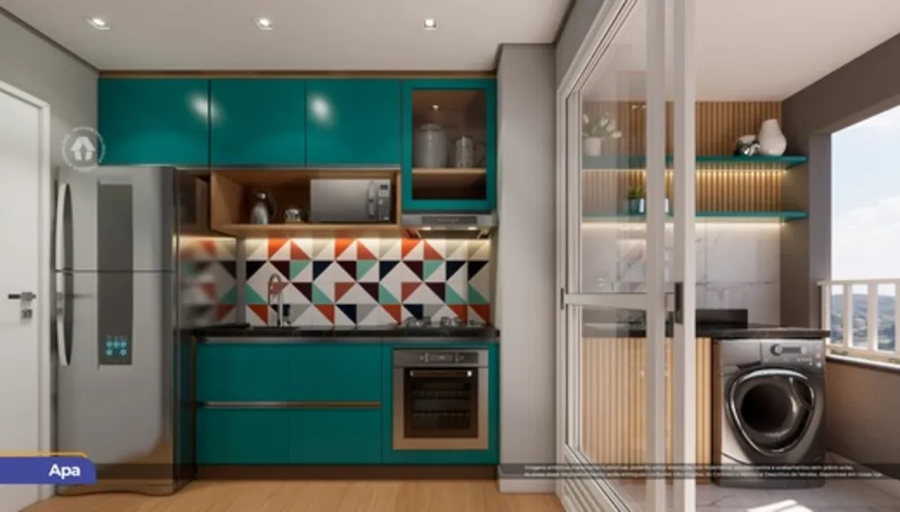 Apartamento, 2 quartos, 35 m² - Foto 3
