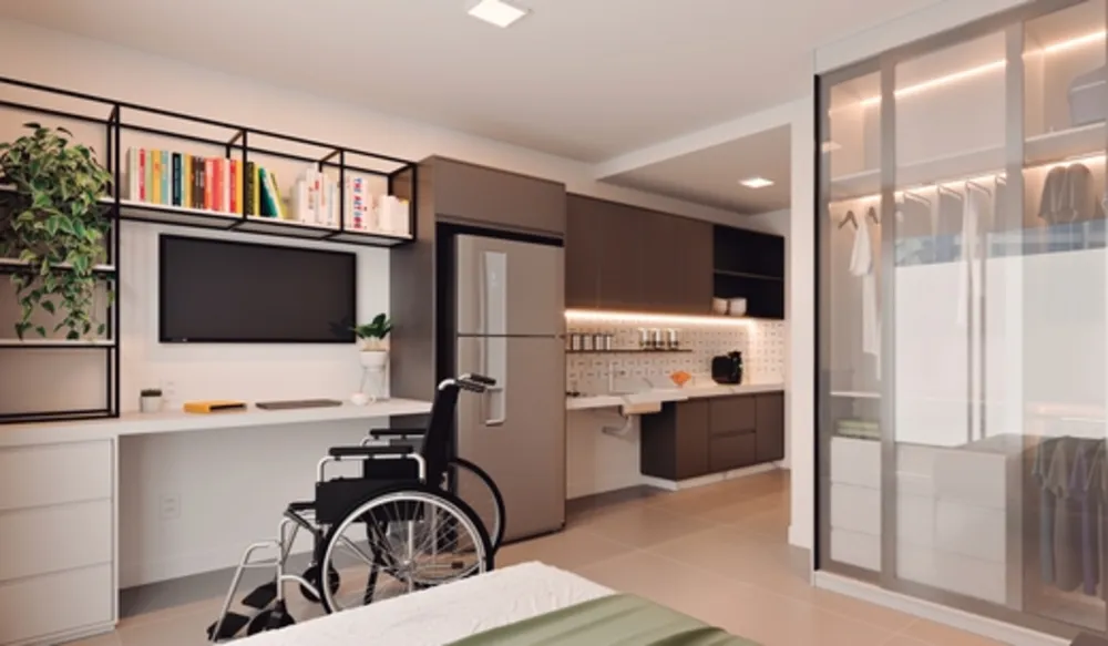 Apartamento, 1 quarto, 30 m² - Foto 3