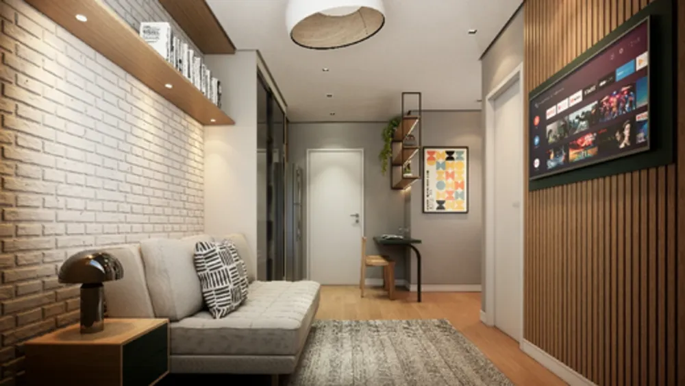 Cobertura, 1 quarto, 51 m² - Foto 3