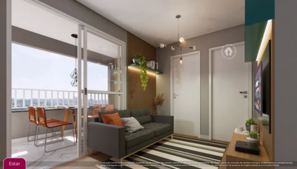 Cobertura, 1 quarto, 53 m² - Foto 3