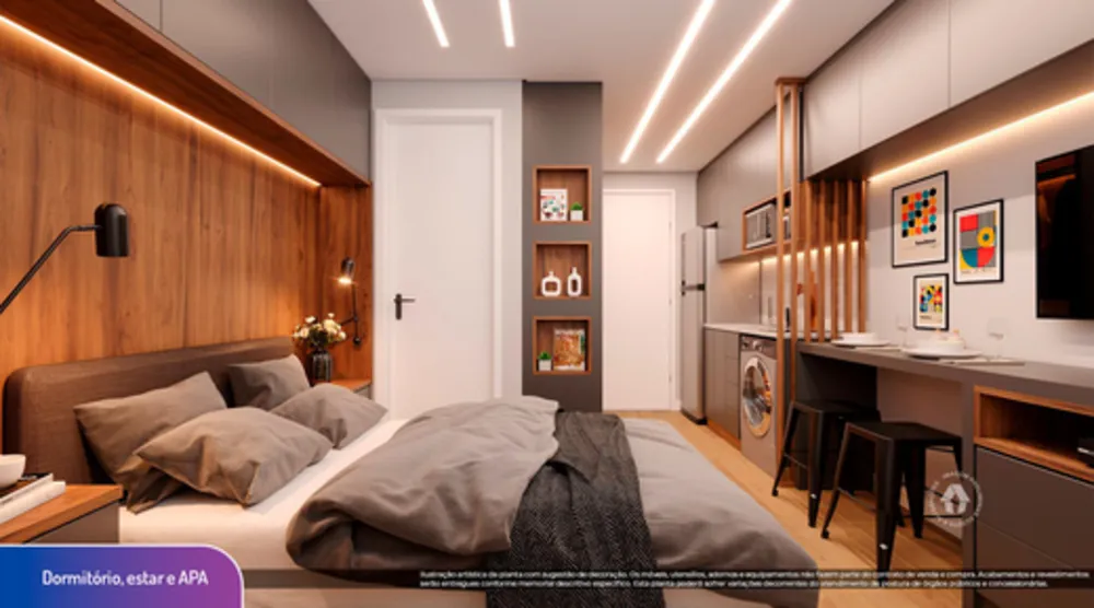 Cobertura, 1 quarto, 62 m² - Foto 3