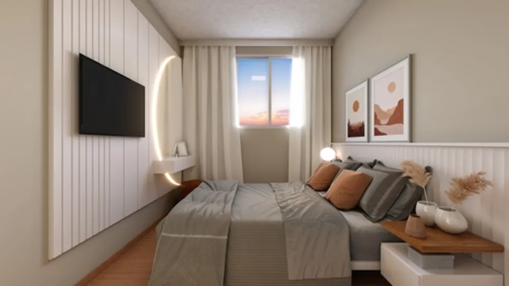 Apartamento, 2 quartos, 32 m² - Foto 2