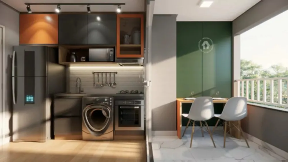 Apartamento, 1 quarto, 28 m² - Foto 2