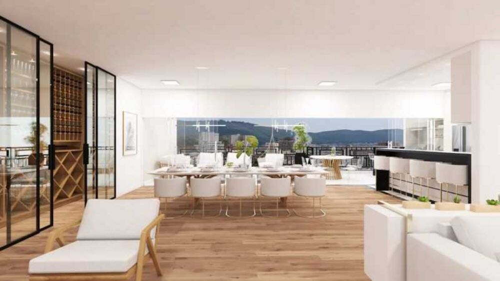 Apartamento à venda com 3 quartos, 140m² - Foto 1