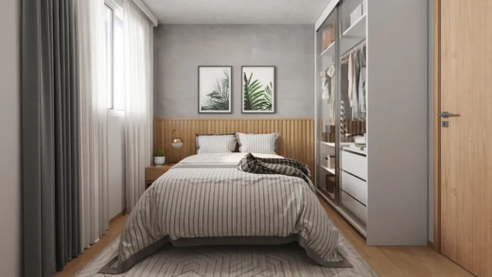 Apartamento, 2 quartos, 35 m² - Foto 1
