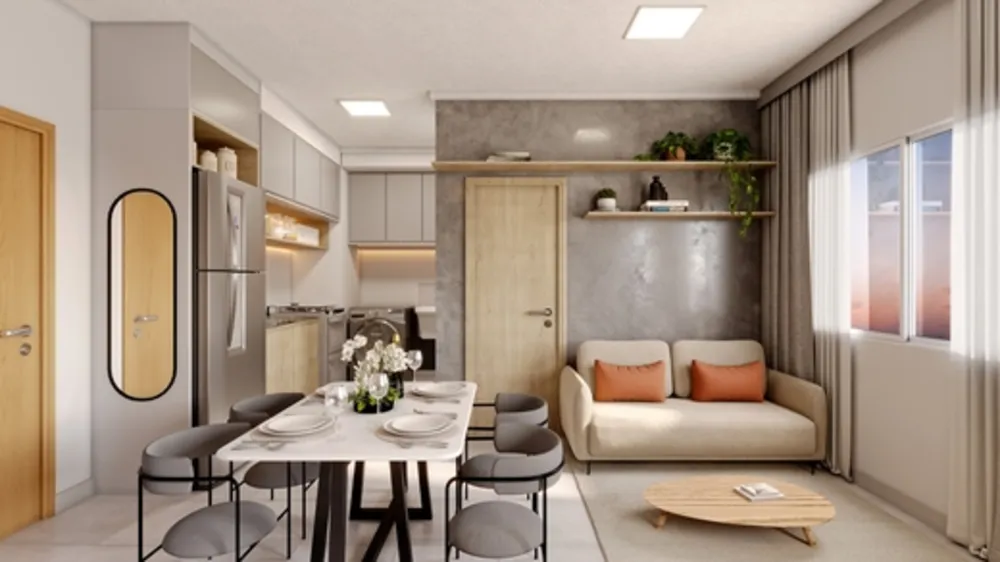 Apartamento, 2 quartos, 45 m² - Foto 3