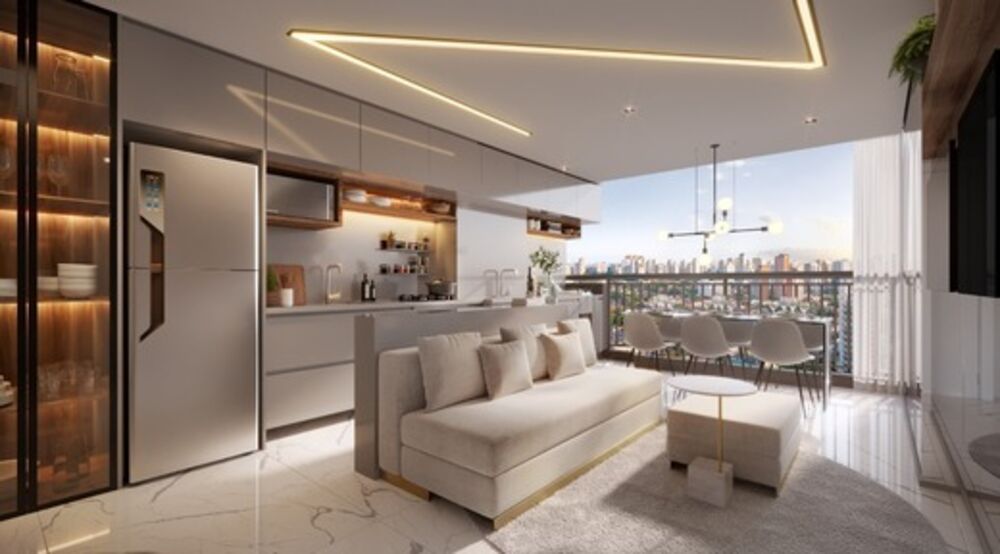 Apartamento à venda com 2 quartos, 49m² - Foto 2
