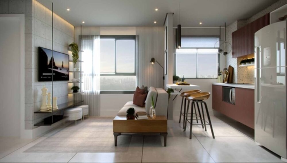 Apartamento à venda com 2 quartos, 32m² - Foto 2