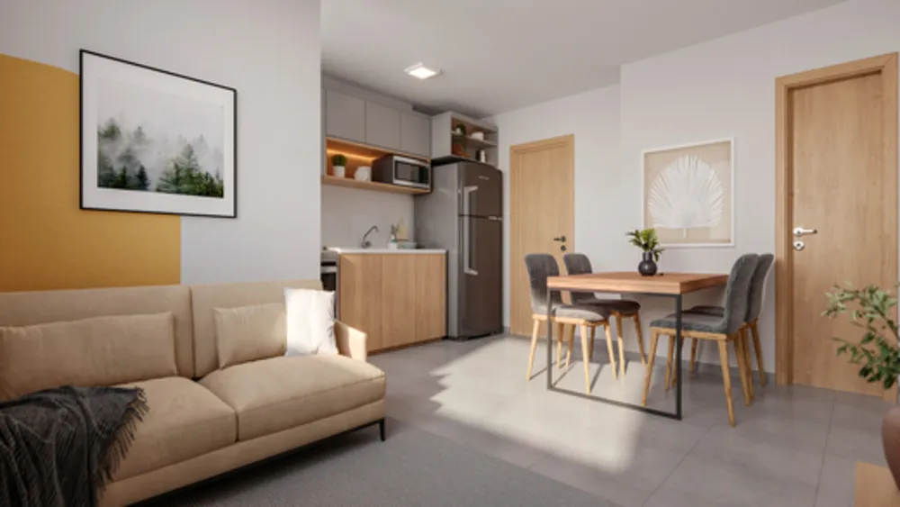 Apartamento, 2 quartos, 35 m² - Foto 1