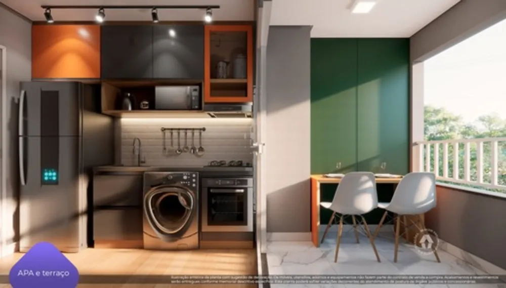 Cobertura, 1 quarto, 67 m² - Foto 1