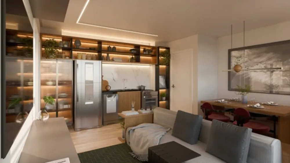 Apartamento, 1 quarto, 32 m² - Foto 2