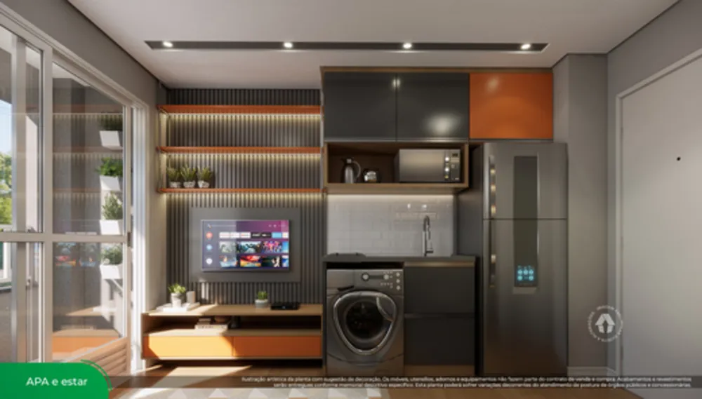 Cobertura, 1 quarto, 67 m² - Foto 4