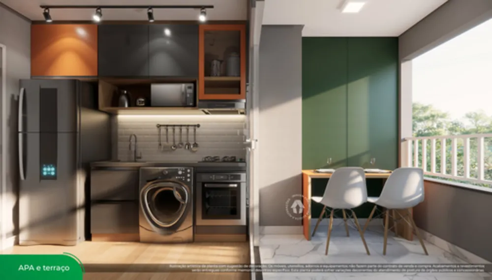Cobertura, 1 quarto, 56 m² - Foto 4