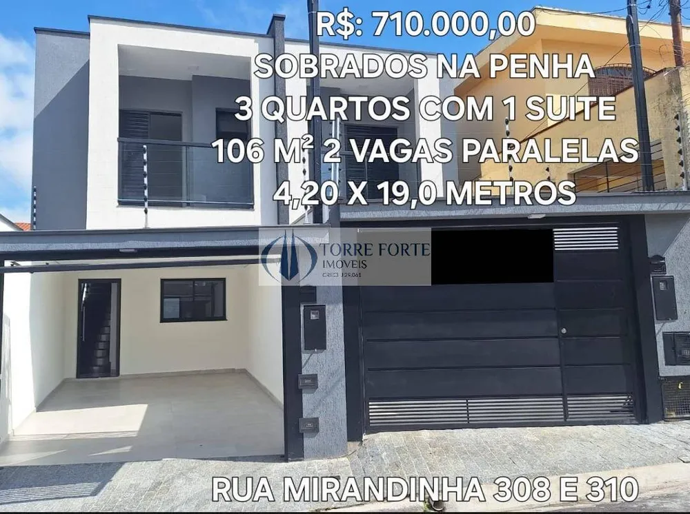 Sobrado, 3 quartos, 106 m² - Foto 8