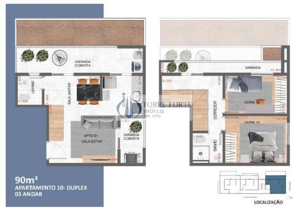 Apartamento, 2 quartos, 45 m² - Foto 4