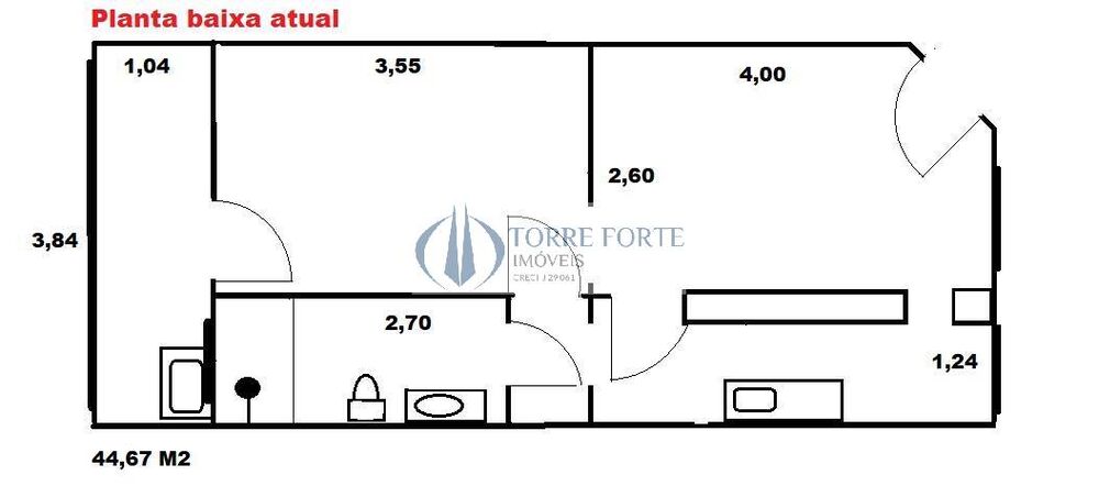 Apartamento, 1 quarto, 45 m² - Foto 2