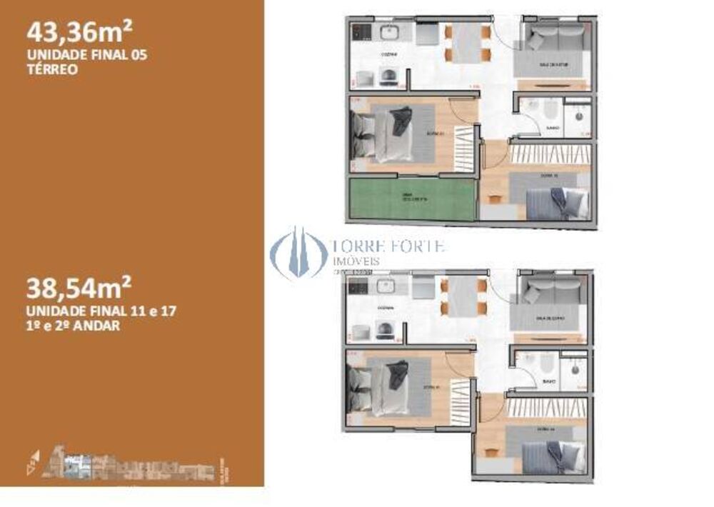 Apartamento, 2 quartos, 31 m² - Foto 4