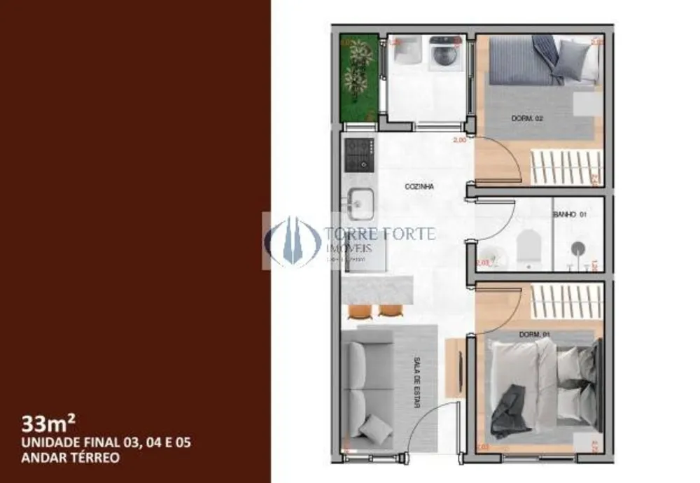 Apartamento, 1 quarto, 30 m² - Foto 7